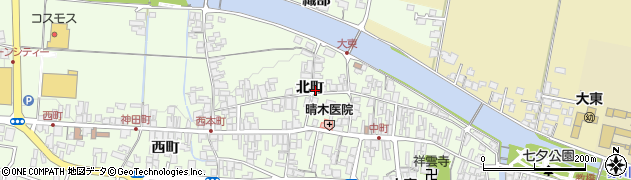 島根県雲南市大東町大東（北町）周辺の地図