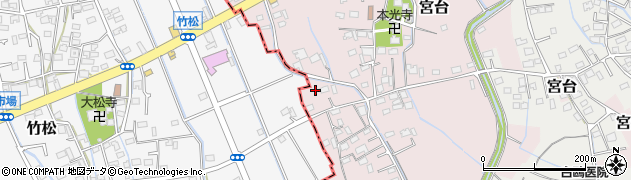 神奈川県足柄上郡開成町宮台86周辺の地図