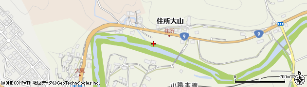 京都府福知山市住所大山周辺の地図