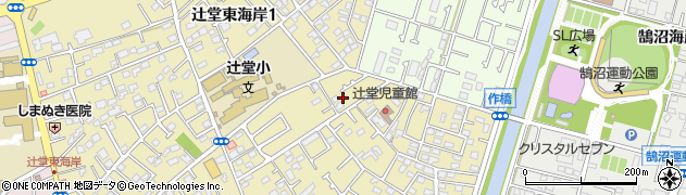 神奈川県藤沢市辻堂東海岸2丁目5周辺の地図