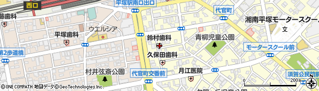 鈴村歯科医院周辺の地図