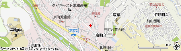 鶴周辺の地図