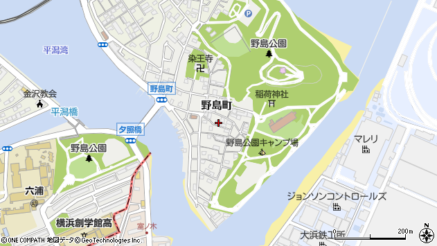 〒236-0025 神奈川県横浜市金沢区野島町の地図