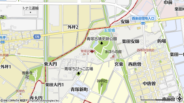 〒484-0945 愛知県犬山市青塚の地図