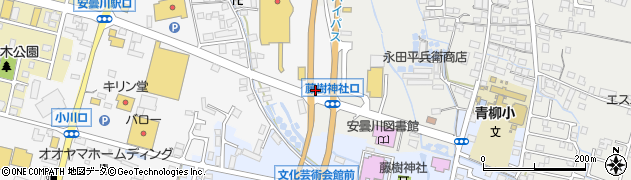 神社口周辺の地図
