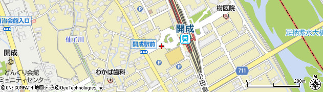 開成駅周辺の地図