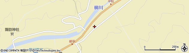 長野県下伊那郡平谷村189周辺の地図