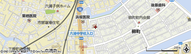神奈川県横浜市金沢区柳町16周辺の地図