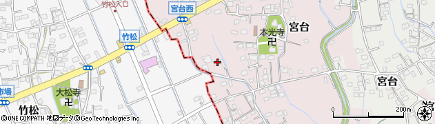 神奈川県足柄上郡開成町宮台103周辺の地図