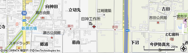 愛知県一宮市今伊勢町馬寄吉田前34周辺の地図
