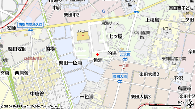 〒484-0927 愛知県犬山市的場の地図