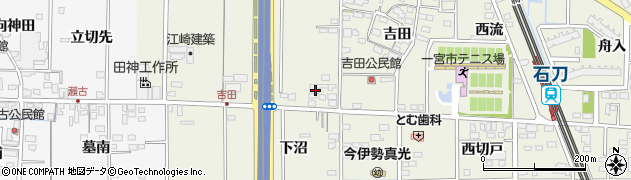 愛知県一宮市今伊勢町馬寄吉田前92周辺の地図