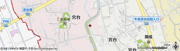 神奈川県足柄上郡開成町宮台453周辺の地図