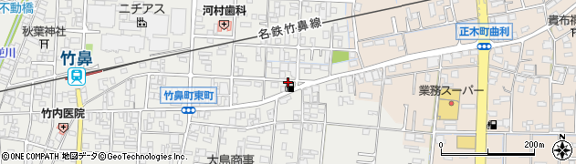 株式会社渡辺石油店　羽島給油所周辺の地図