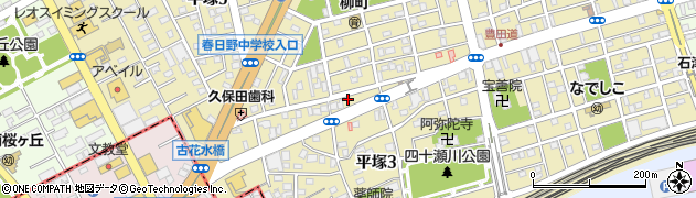 株式会社スタッフトライ　平塚営業所周辺の地図