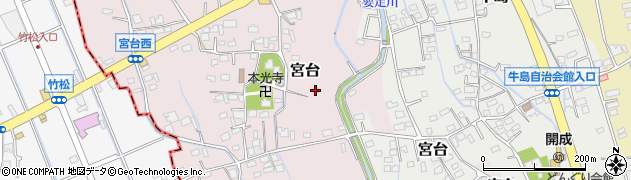 神奈川県足柄上郡開成町宮台491周辺の地図