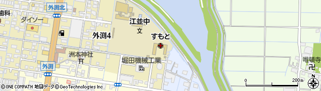 大垣市役所　すもと保育園周辺の地図