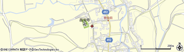 京都府福知山市報恩寺中才55周辺の地図