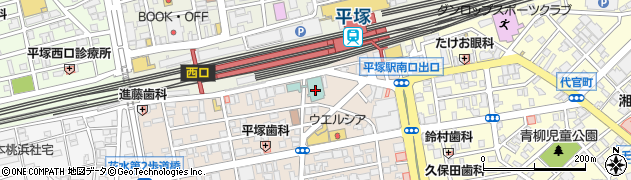 神奈川中央交通株式会社　本社周辺の地図
