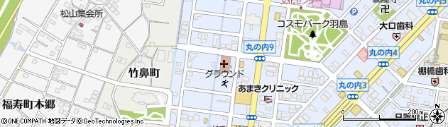 羽島市消防本部羽島消防署周辺の地図