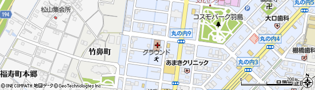 羽島市消防本部　消防課周辺の地図