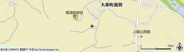 島根県雲南市大東町養賀853周辺の地図