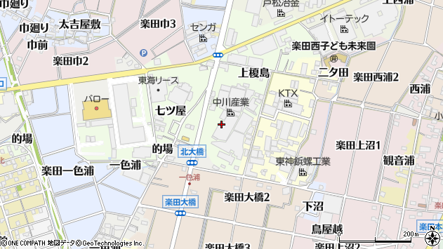 〒484-0917 愛知県犬山市土取の地図