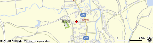 京都府福知山市報恩寺中才周辺の地図