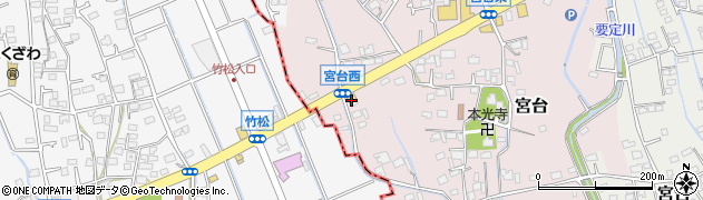 バーミヤン 神奈川開成町店周辺の地図