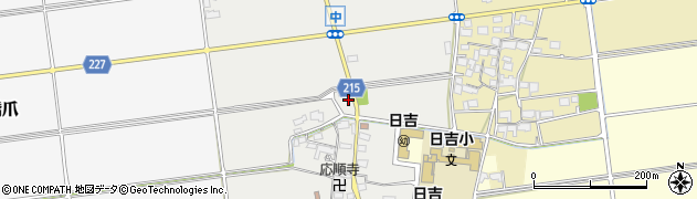 岐阜県養老町（養老郡）中周辺の地図