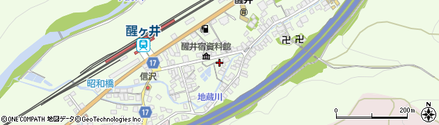 山嵜治療院周辺の地図