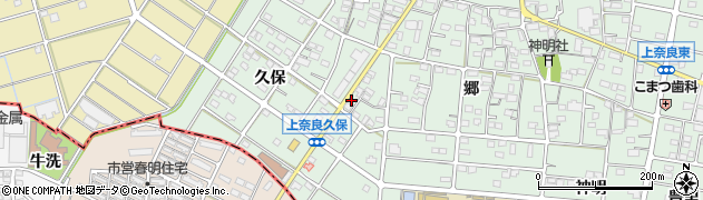 愛知県江南市上奈良町郷226周辺の地図