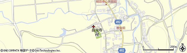 京都府福知山市報恩寺（東植田）周辺の地図