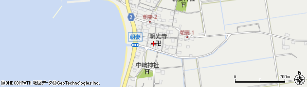 滋賀県米原市朝妻筑摩1450周辺の地図