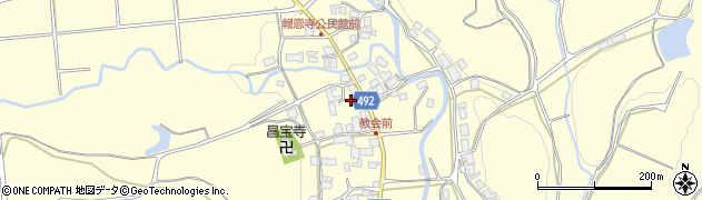 京都府福知山市報恩寺中才27周辺の地図