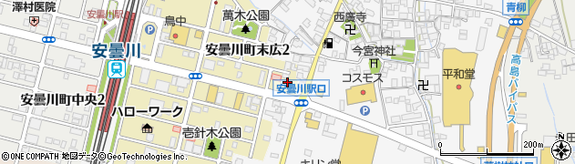 株式会社松尾自動車部品　安曇川営業所周辺の地図