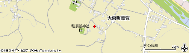 島根県雲南市大東町養賀730周辺の地図