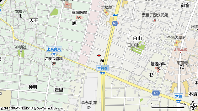 〒483-8225 愛知県江南市赤童子町栄の地図