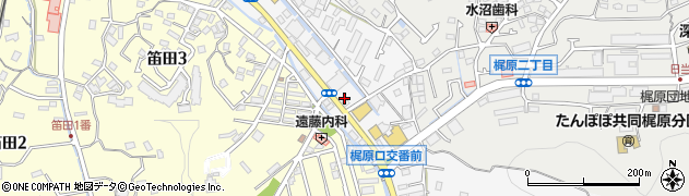 鎌倉江之島ハイヤー株式会社　共同配車センター周辺の地図