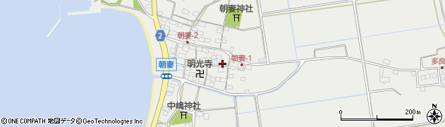 滋賀県米原市朝妻筑摩1429周辺の地図