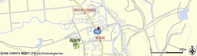 京都府福知山市報恩寺出合1周辺の地図