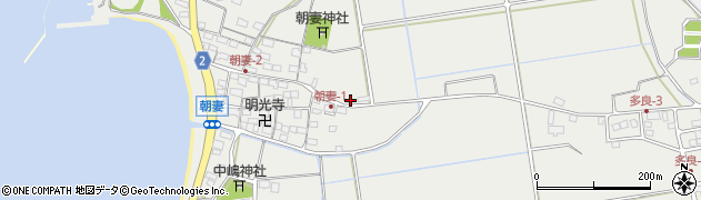 滋賀県米原市朝妻筑摩2249周辺の地図