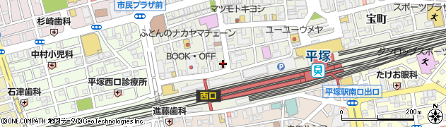 平塚松風司法書士事務所周辺の地図