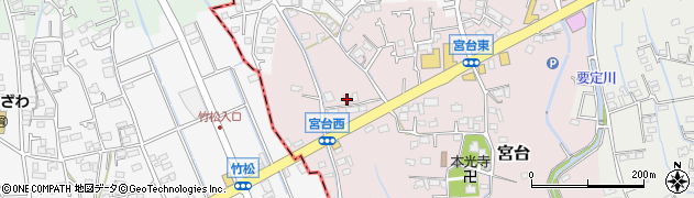 神奈川県足柄上郡開成町宮台58周辺の地図