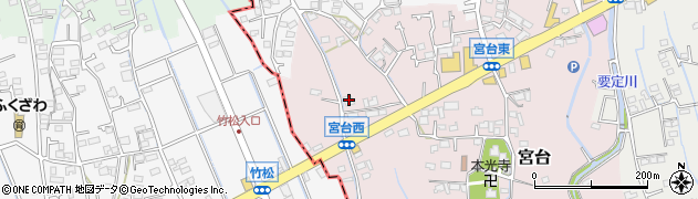 神奈川県足柄上郡開成町宮台33周辺の地図