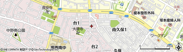 栃山表具店周辺の地図