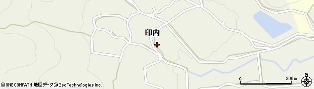 京都府福知山市印内（石持）周辺の地図