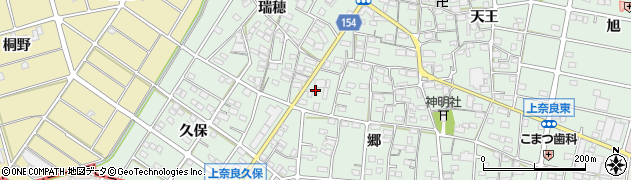 愛知県江南市上奈良町郷50周辺の地図