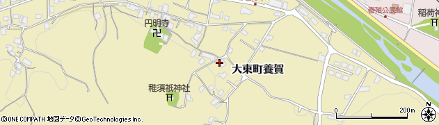 島根県雲南市大東町養賀761周辺の地図