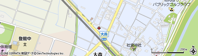松川食堂周辺の地図